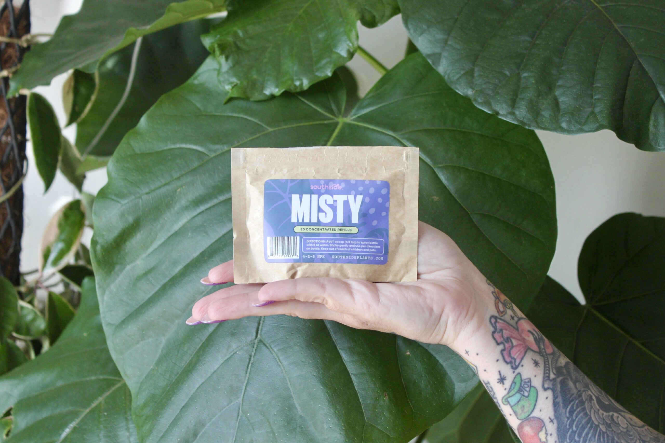 Misty Leaf-Absorbed Fertilizer for indoor plants